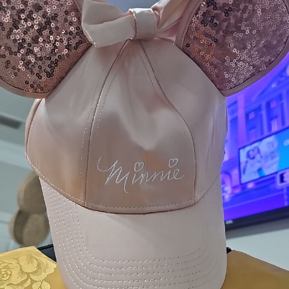 Disney Pink Sequin Ear Hat
